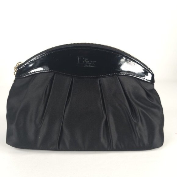 Dior Black Glossy Cosmetic Bag - Picture 3 of 12